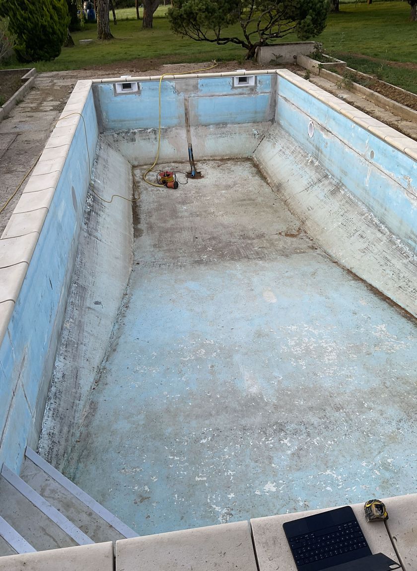 Rénovation de piscine